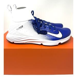 Nike Vapor Untouchable Speed Turf 2 Size 12 Football Blue White AO8744-104